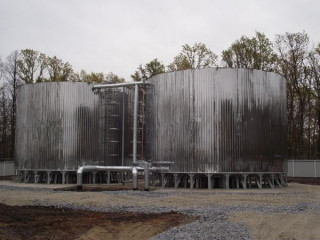 Резервуары 600 м3 (2х300м3) для водозабора