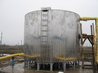 Резервуар 60 м3 для птицефабрики