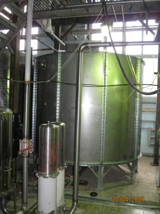 Резервуар 12 м3 для ликеро-водочного завода